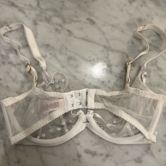 Agent Provocateur white Brie polka dot - Picture 3 of 9